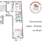 Apartment Winterstrasse 17 - Saphir Norderney